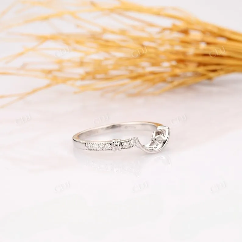 0.12CTW Lab Grown Diamond Wedding Band