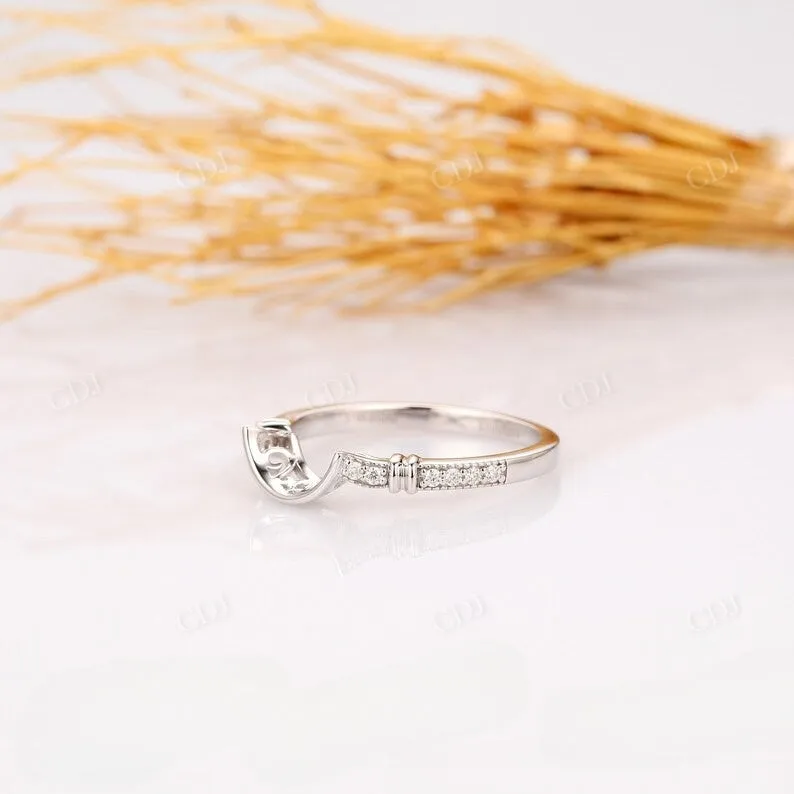 0.12CTW Lab Grown Diamond Wedding Band