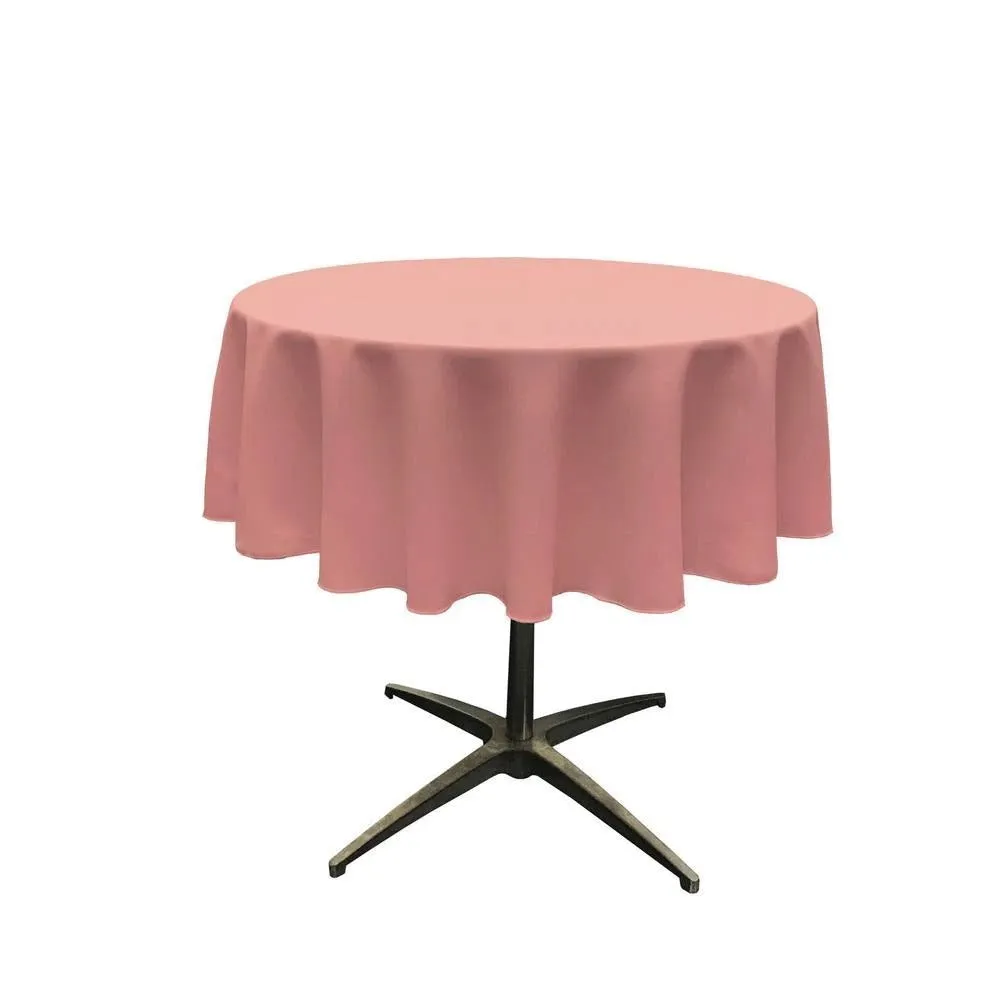 51" Polyester Round Tablecloth (18 Colors)