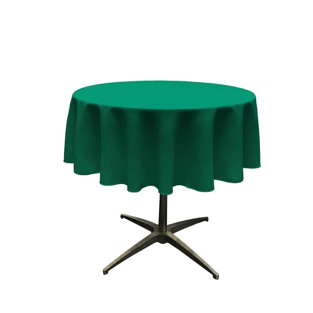 51" Polyester Round Tablecloth (18 Colors)