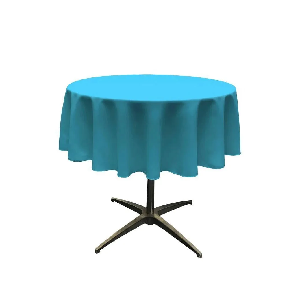 51" Polyester Round Tablecloth (18 Colors)