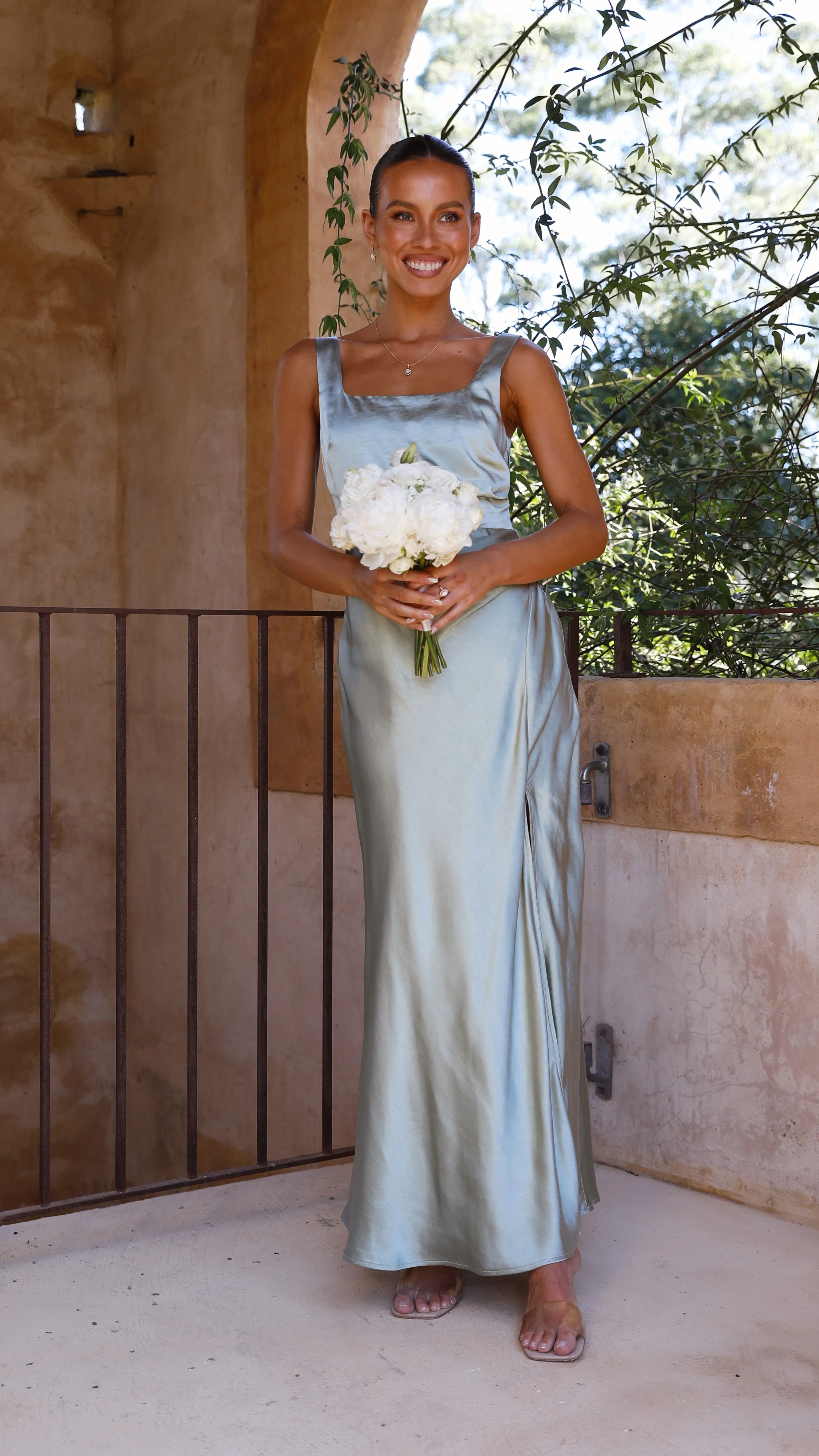 Alaria Maxi Dress - Sage