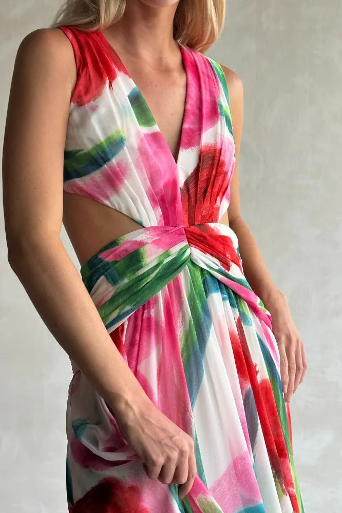 Allegro Cut-Out Maxi Dress