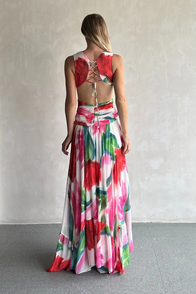 Allegro Cut-Out Maxi Dress