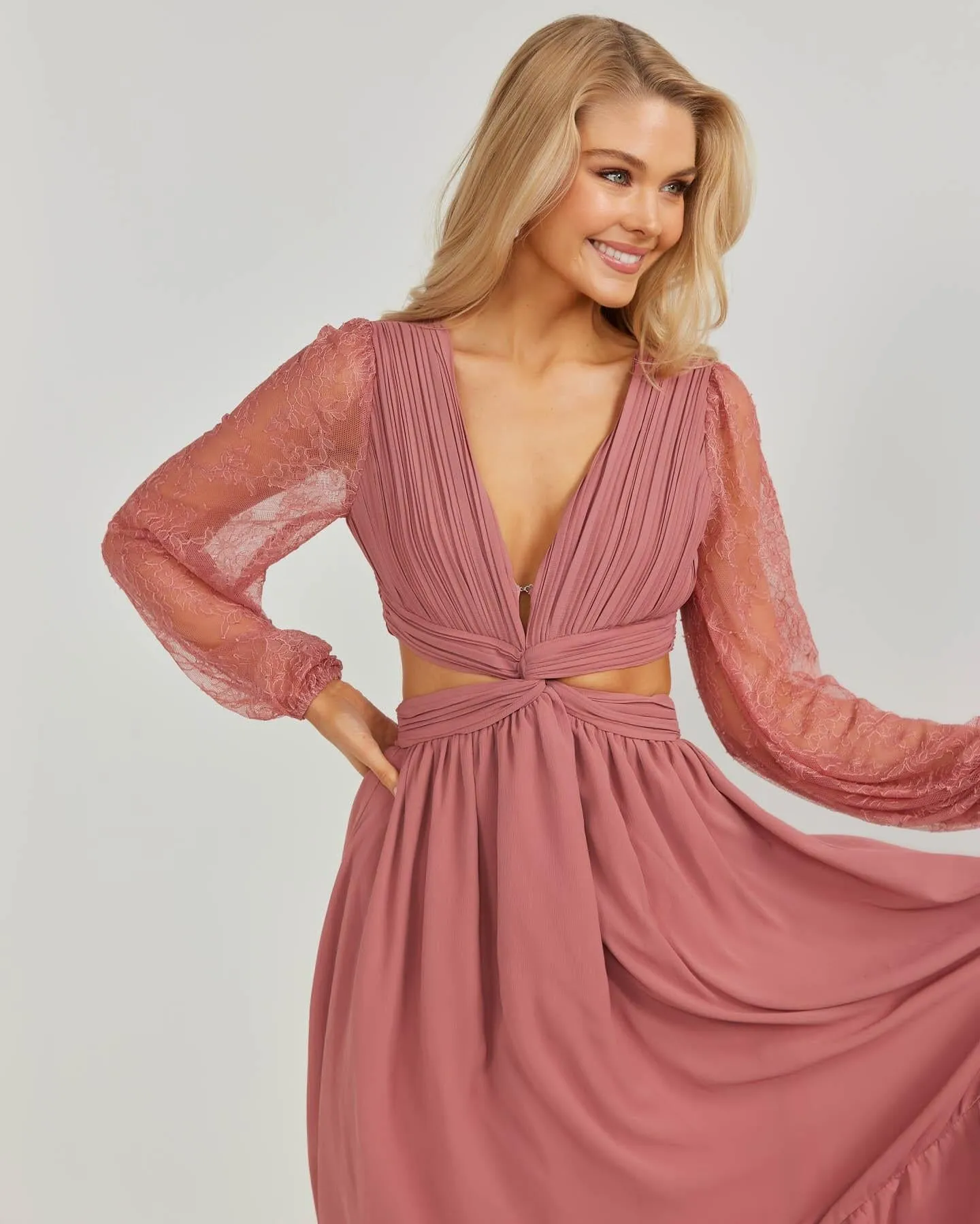 Annie Dress-Mauve