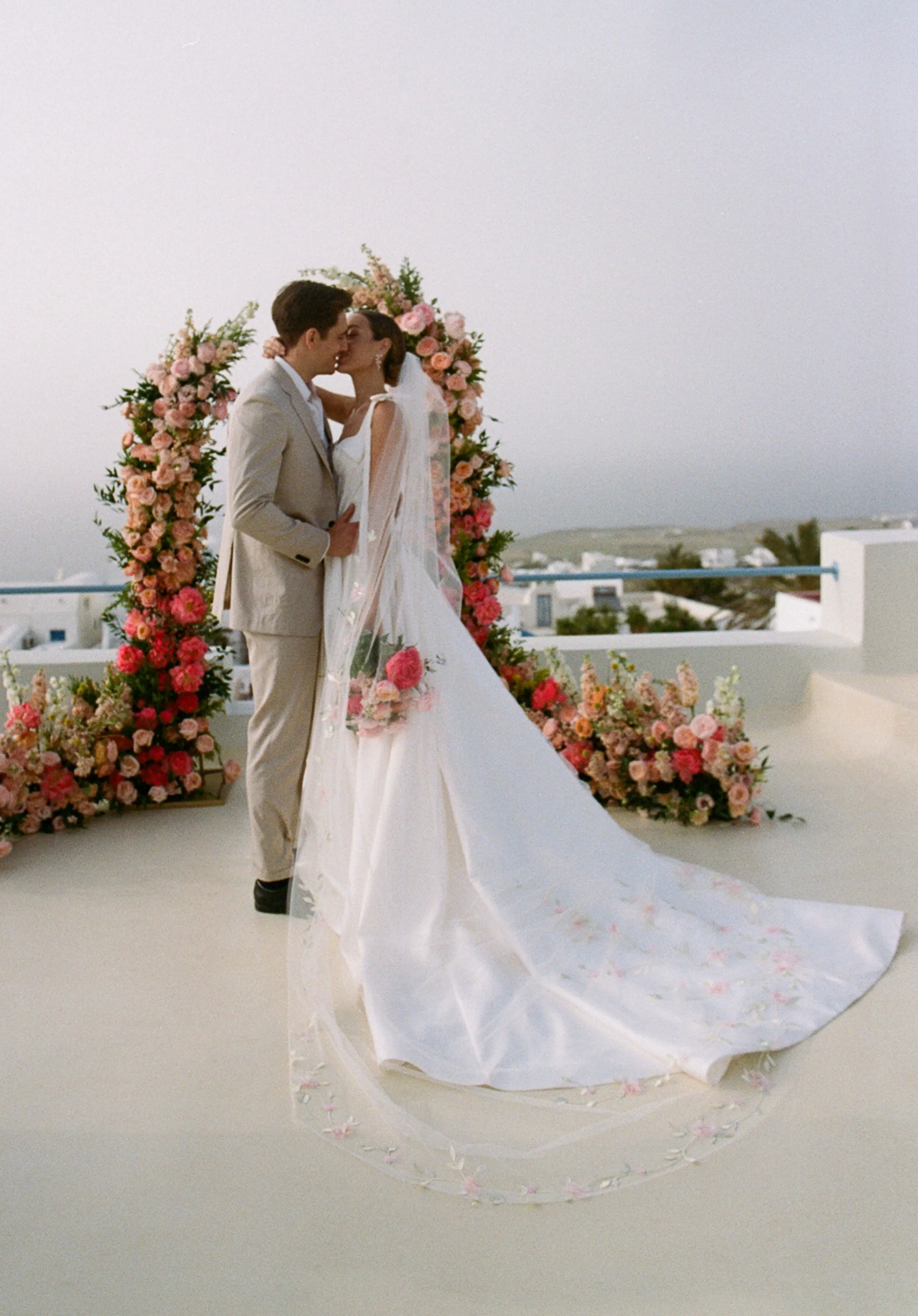 ASHLEY 3D Floral Cathedral Bridal Veil