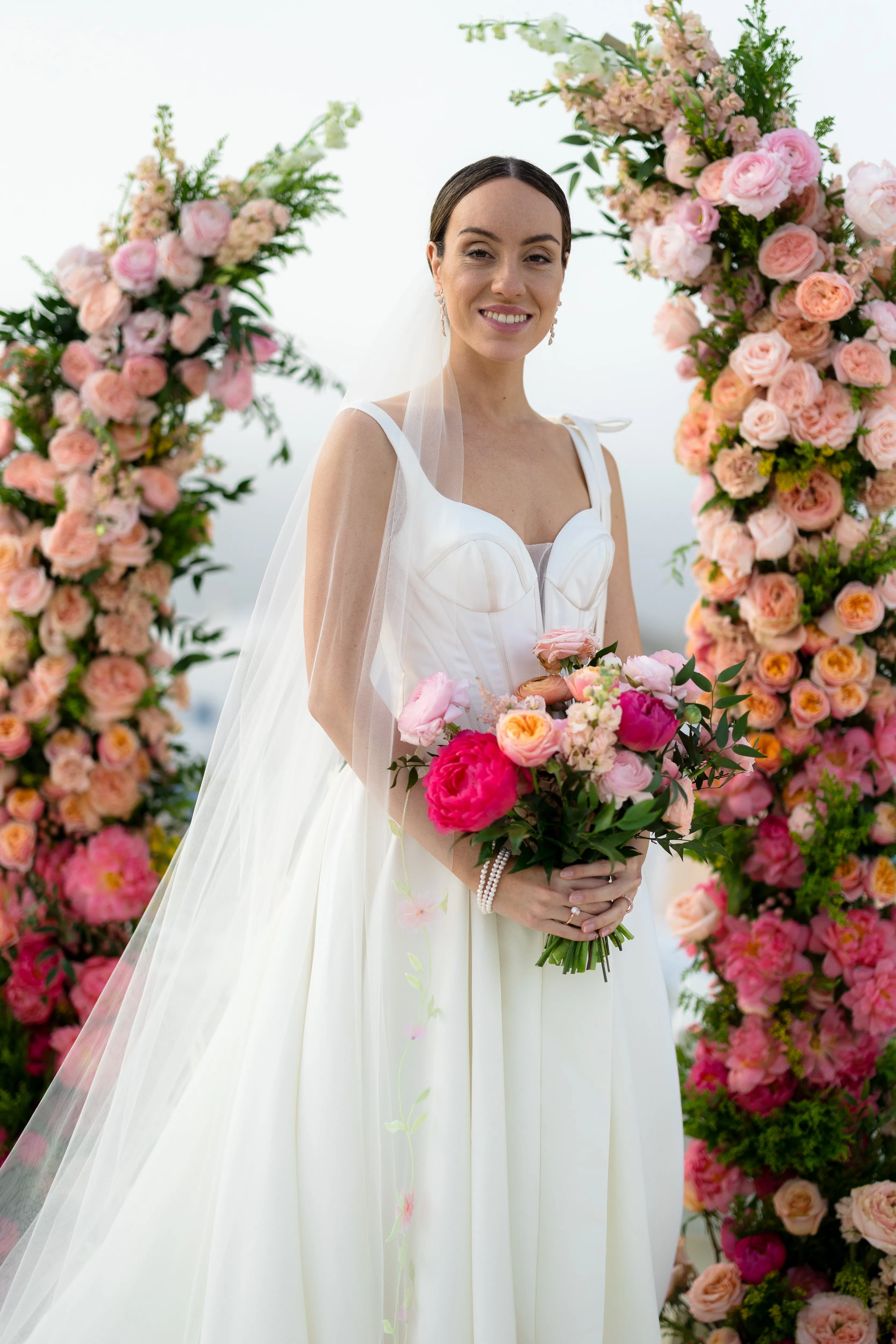 ASHLEY 3D Floral Cathedral Bridal Veil