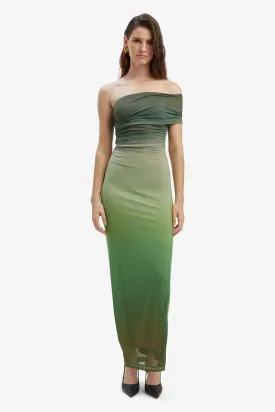 Aurelia Maxi Dress - Green Ombre