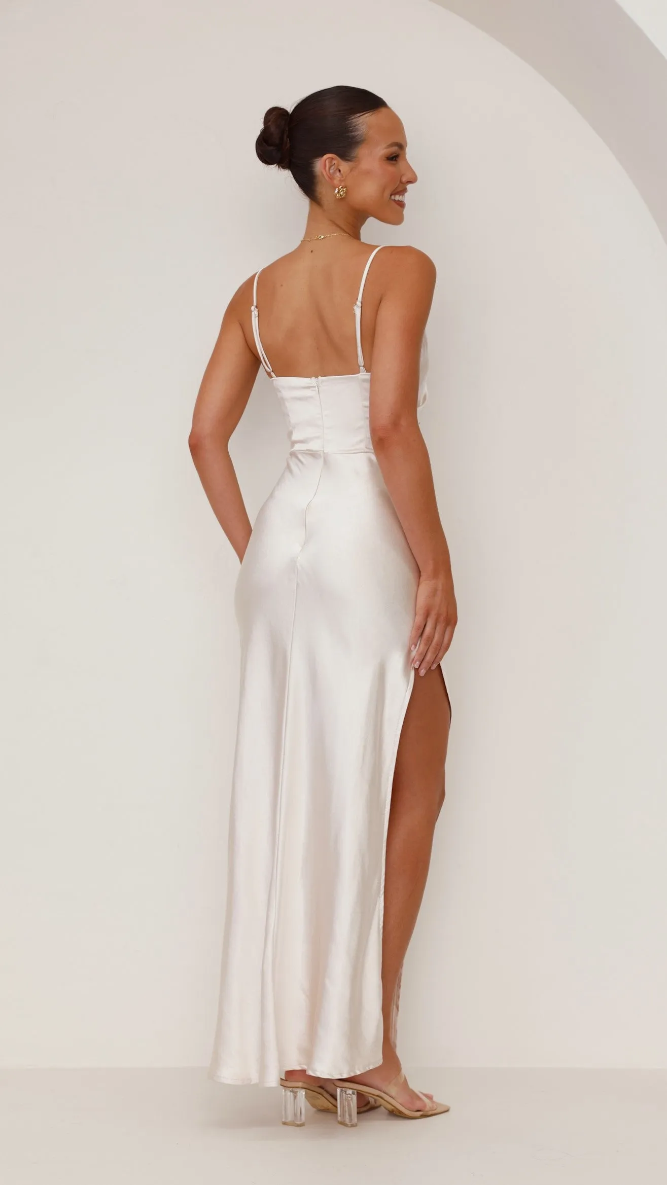 Ava Maxi Dress - Champagne