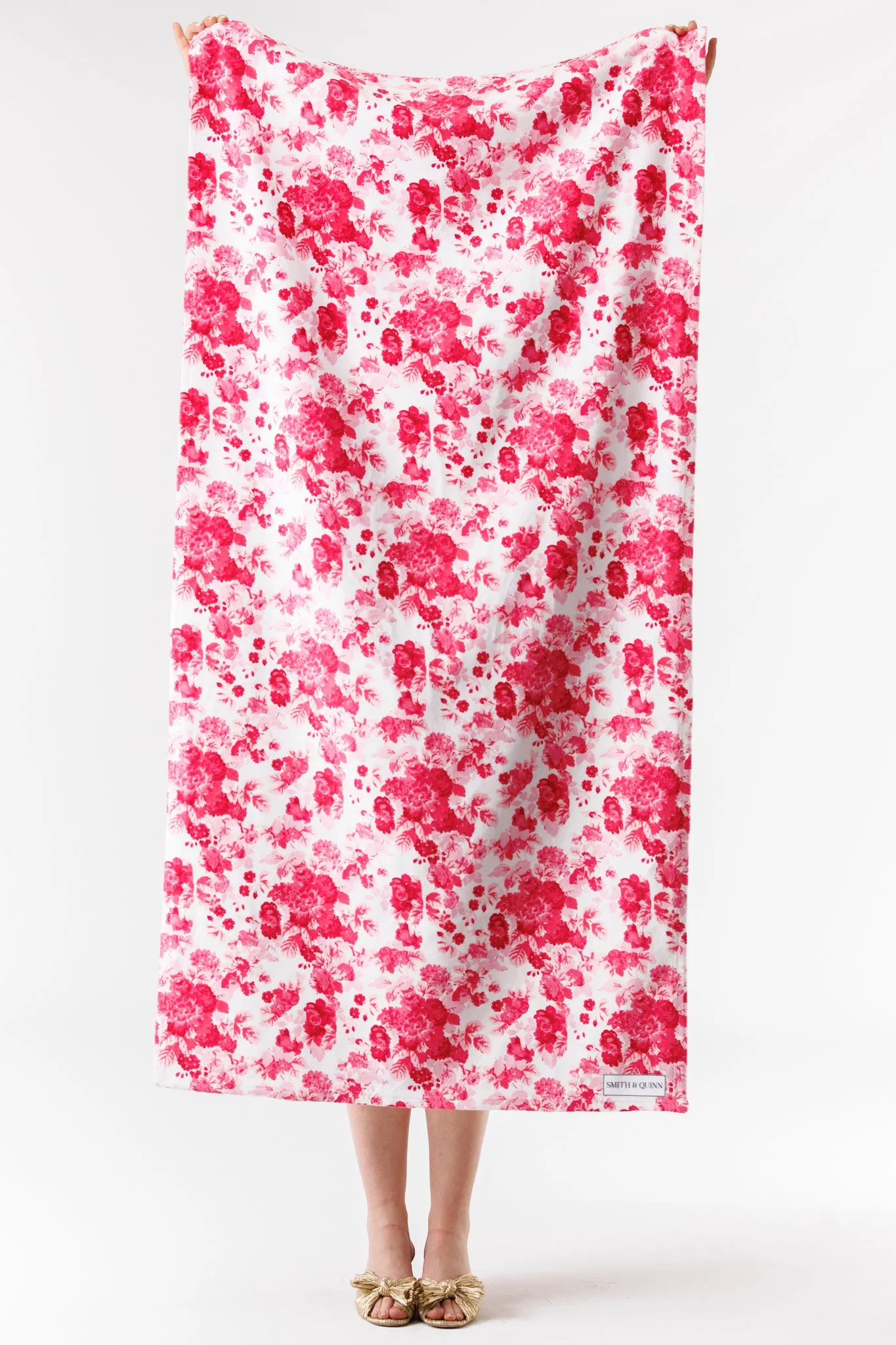 Beach Towel - Raspberry Chateau