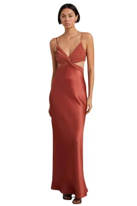 BEC   BRIDGE Nadia Twist Maxi Dress - RRP $380