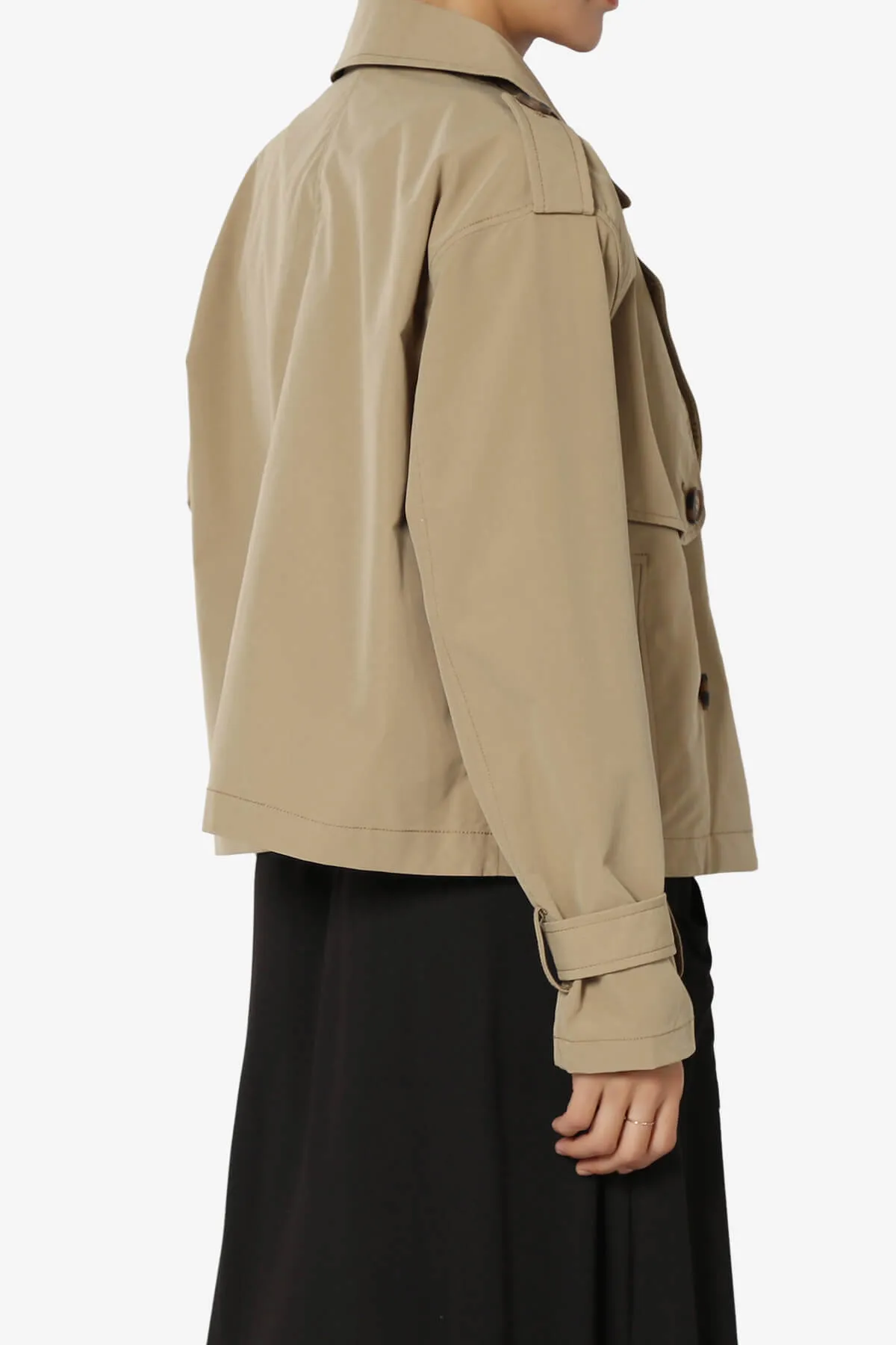 Brixton Cropped Trench Jacket