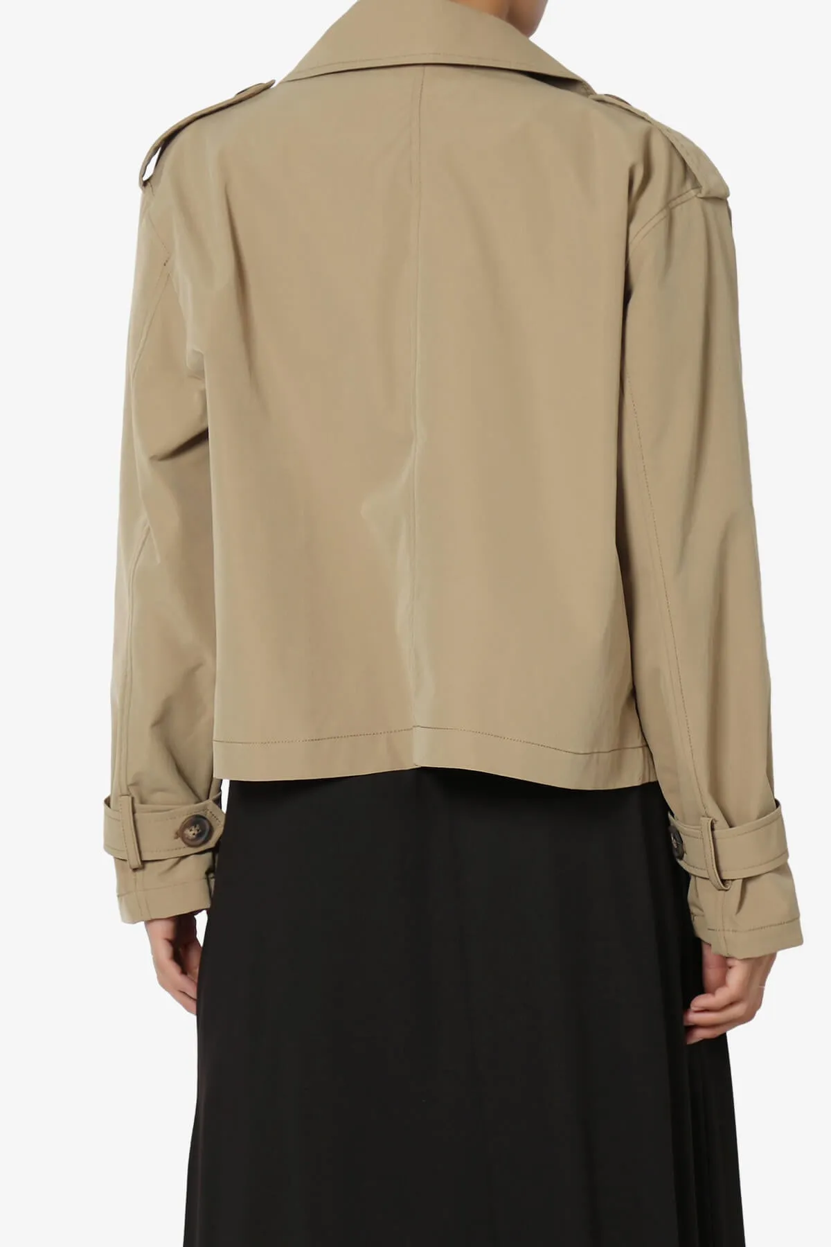 Brixton Cropped Trench Jacket