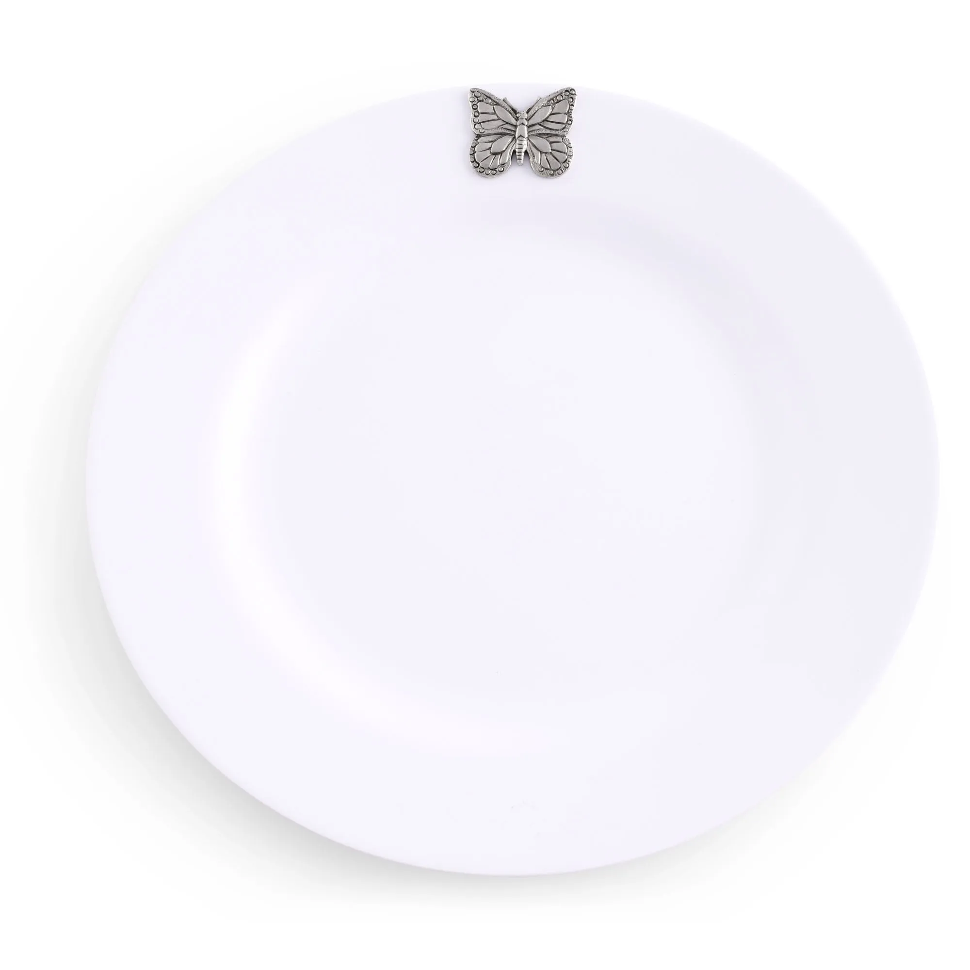 Butterfly Melamine Lunch Plates - Set of 4