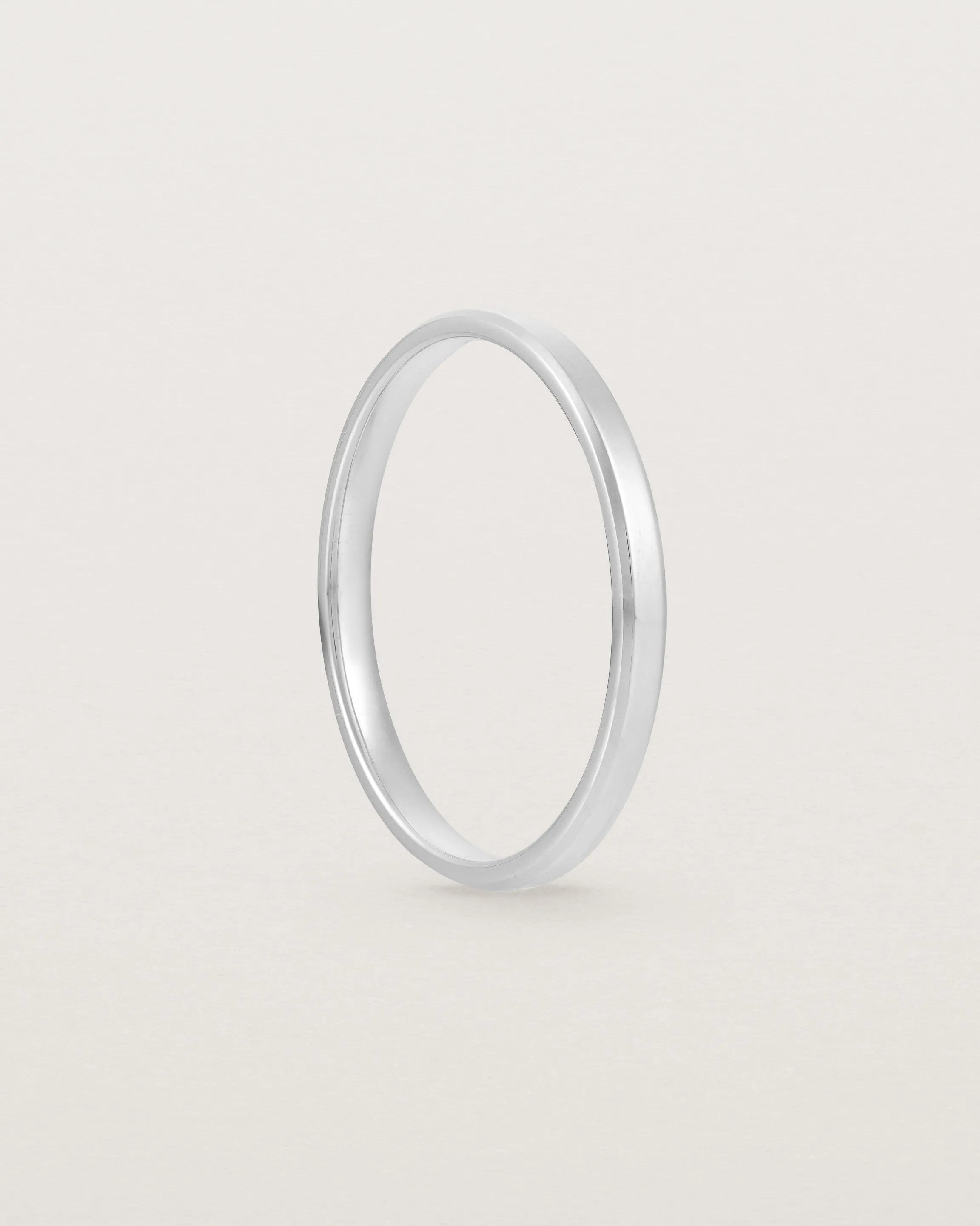 Chamfered Wedding Ring | 2mm