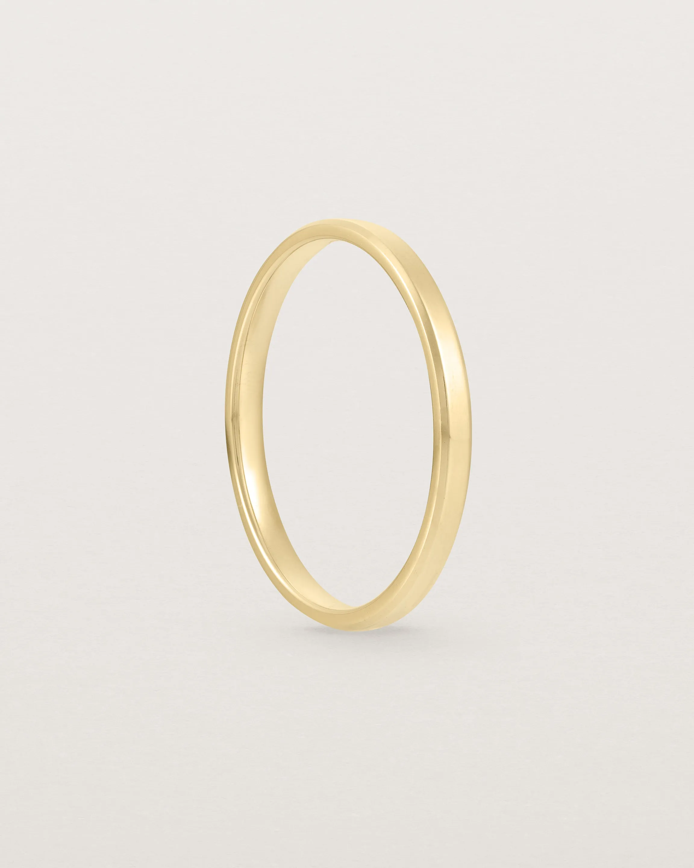 Chamfered Wedding Ring | 2mm