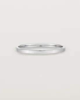 Chamfered Wedding Ring | 2mm