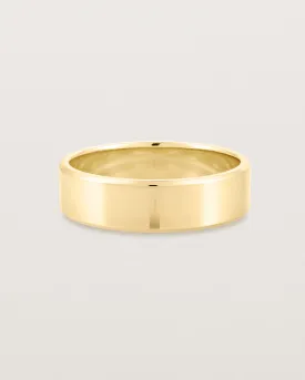 Chamfered Wedding Ring | 6mm