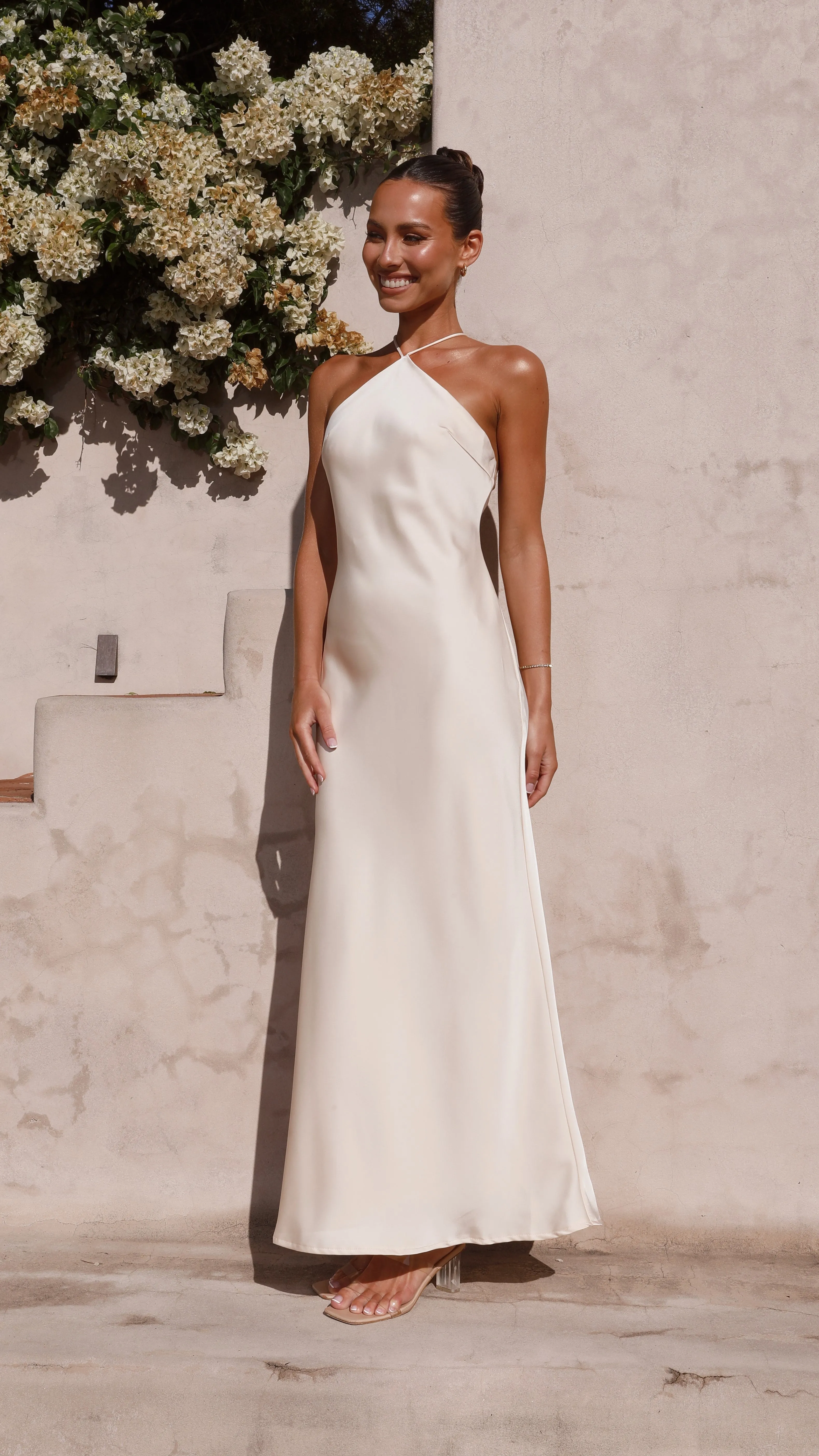 Chiara Maxi Dress - Champagne