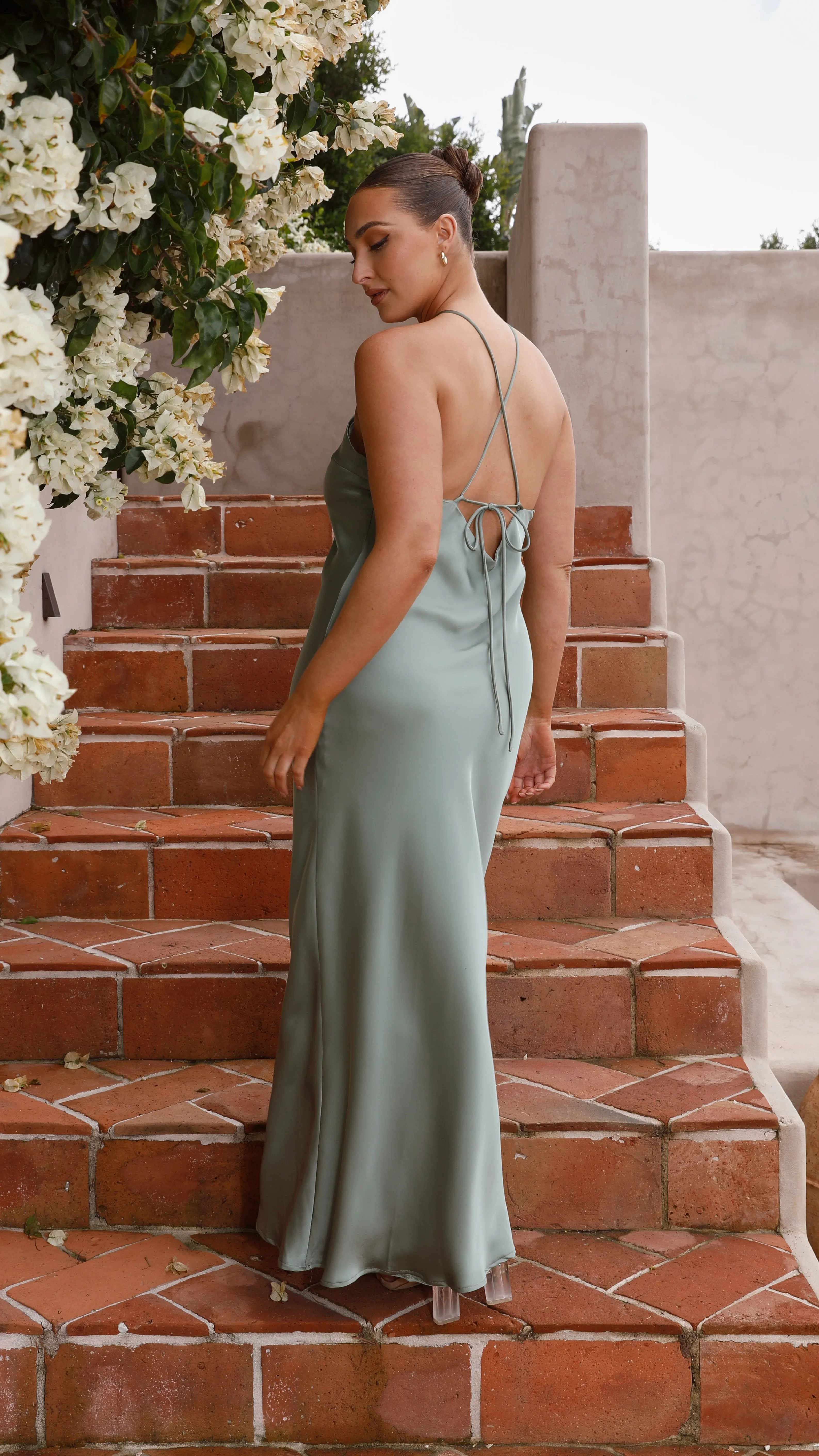 Chiara Maxi Dress - Green