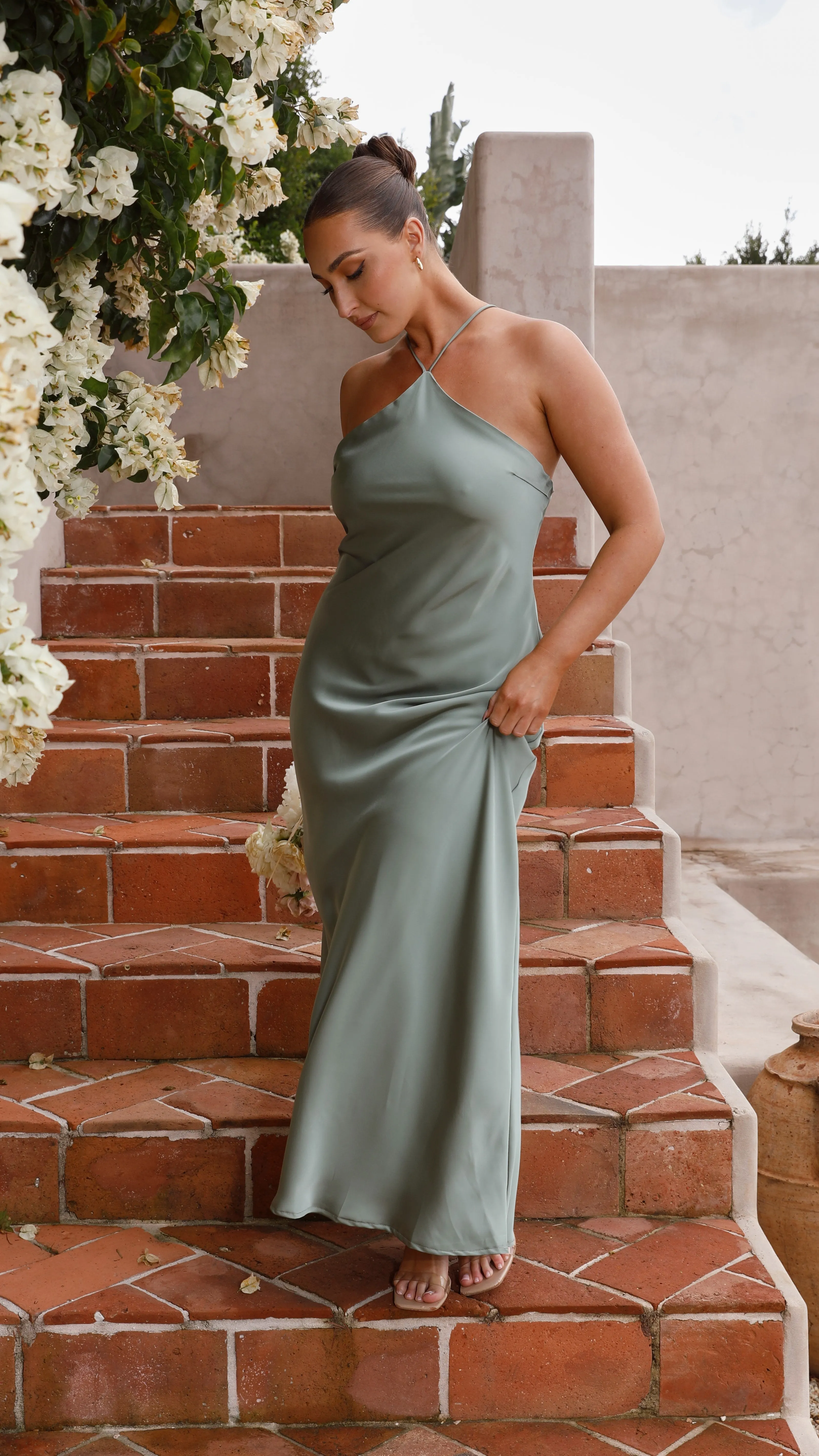 Chiara Maxi Dress - Green