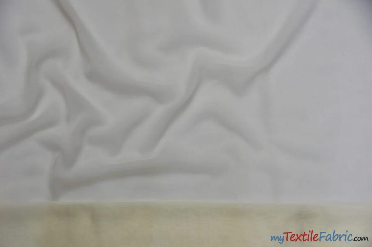 Chiffon Fabric | Super Soft & Flowy | 60" Wide | Wholesale Bolt | Multiple Colors |