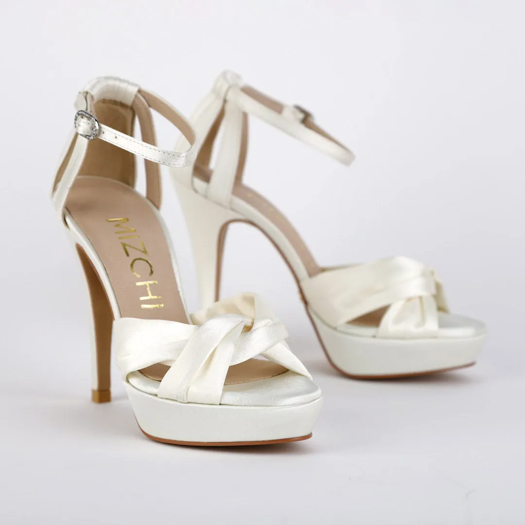 *Custom - CEREMONY - tailored circumfernce measure on straps   9/2cm platform