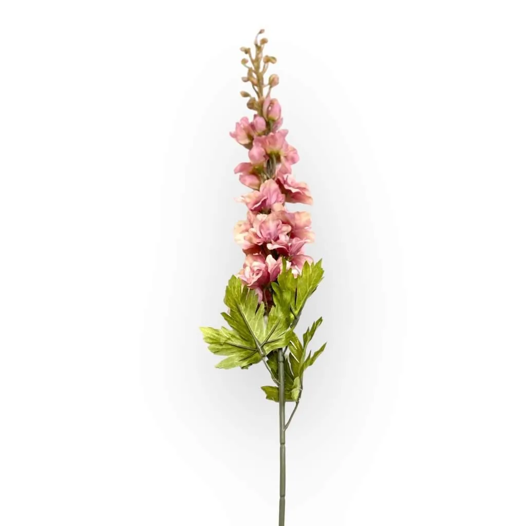 Delphinium Spray Dusty Pink Artificial Flowers