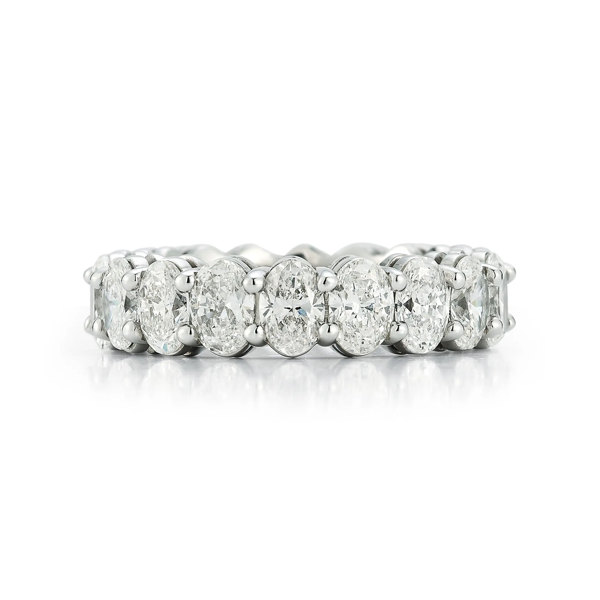 DRD 0.25 Ct. Oval Diamond Eternity Ring