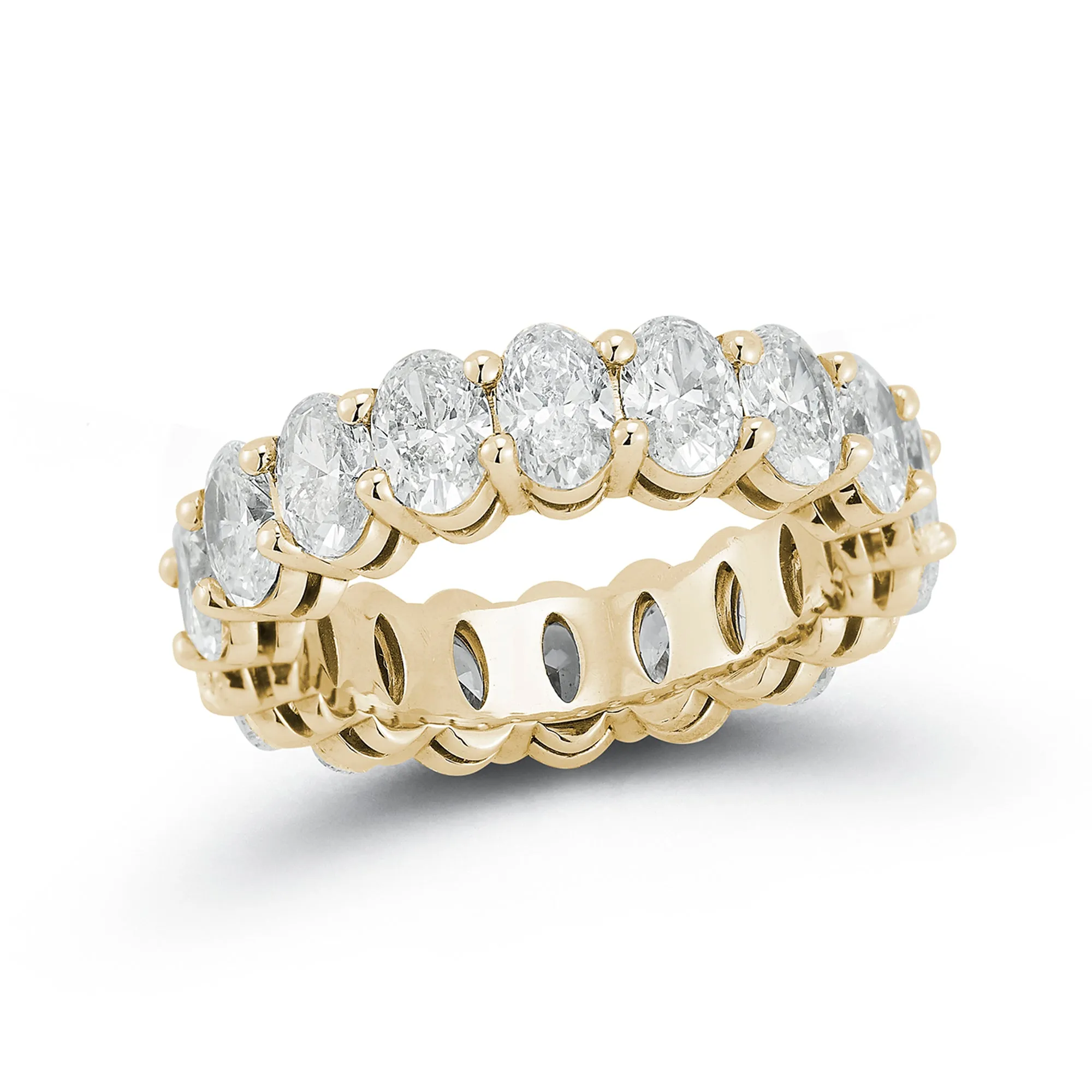 DRD 0.25 Ct. Oval Diamond Eternity Ring