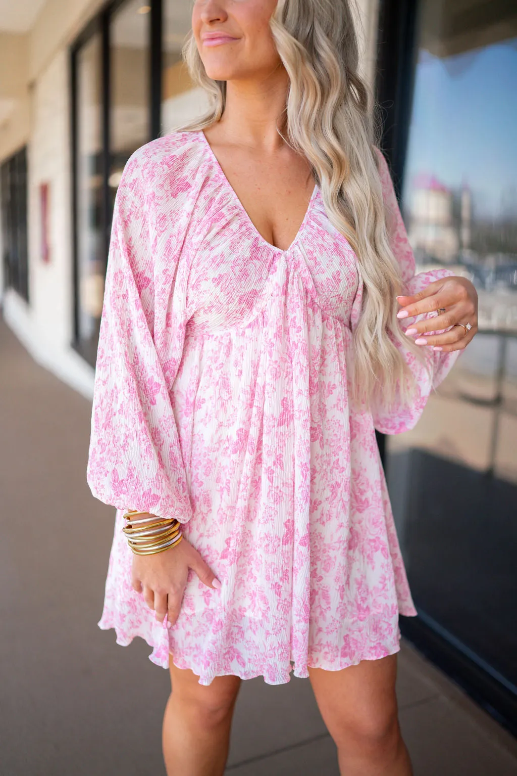 Enchanted Favorite Pink Floral Dress