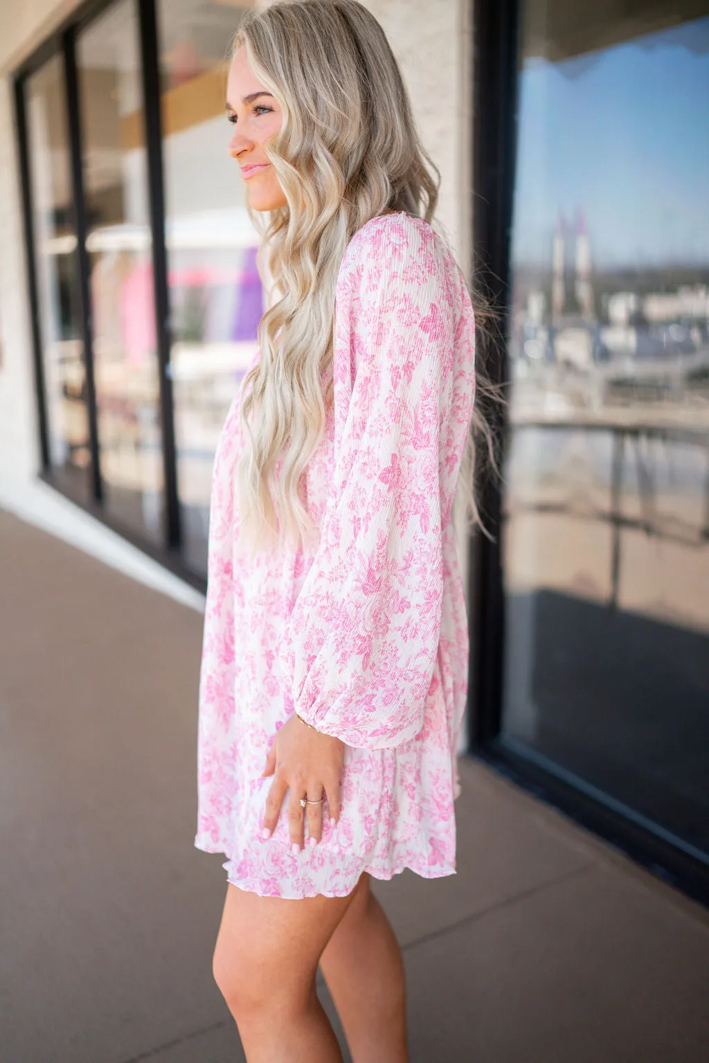 Enchanted Favorite Pink Floral Dress