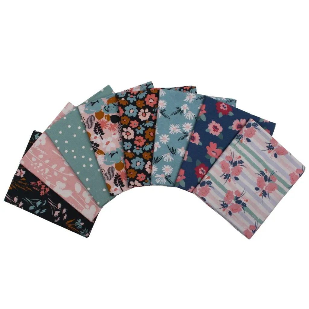 Floral Paradise 8 Piece Cotton Fat Quarter Bundle