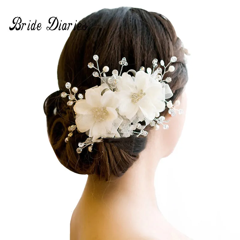 Floral Romantic Wedding Bride Headdress