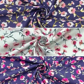 Flower Heaven Cotton Poplin Fabric