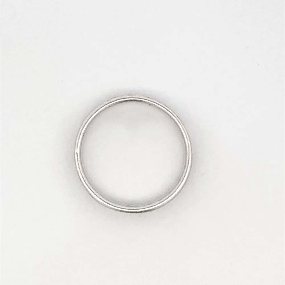 Heloise 925 Sterling Silver Wedding Band Ring