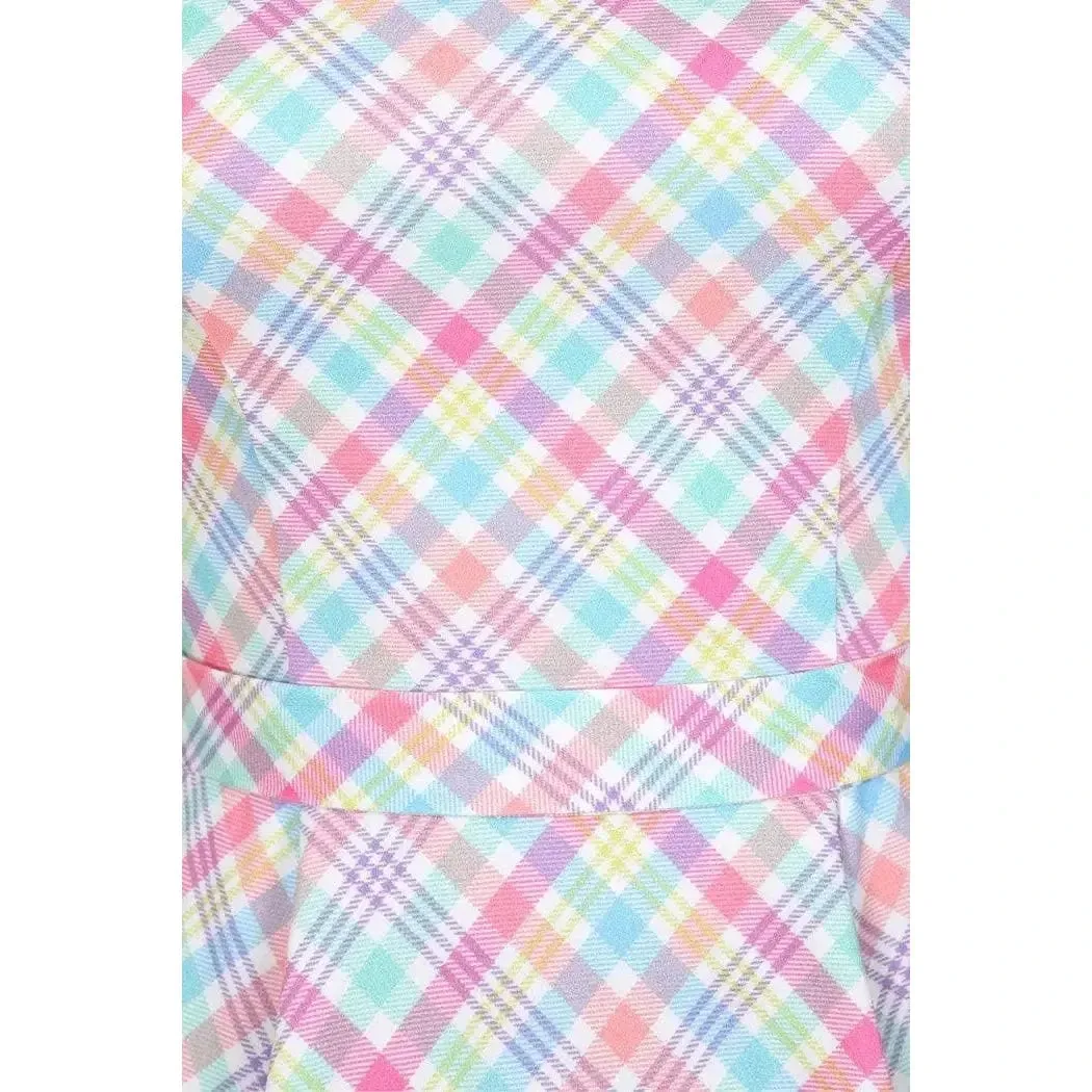 Hepburn Dress - Pastel Gingham