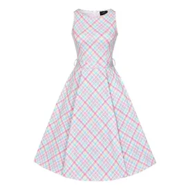 Hepburn Dress - Pastel Gingham