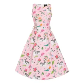 Hepburn Dress - Spring Rabbit