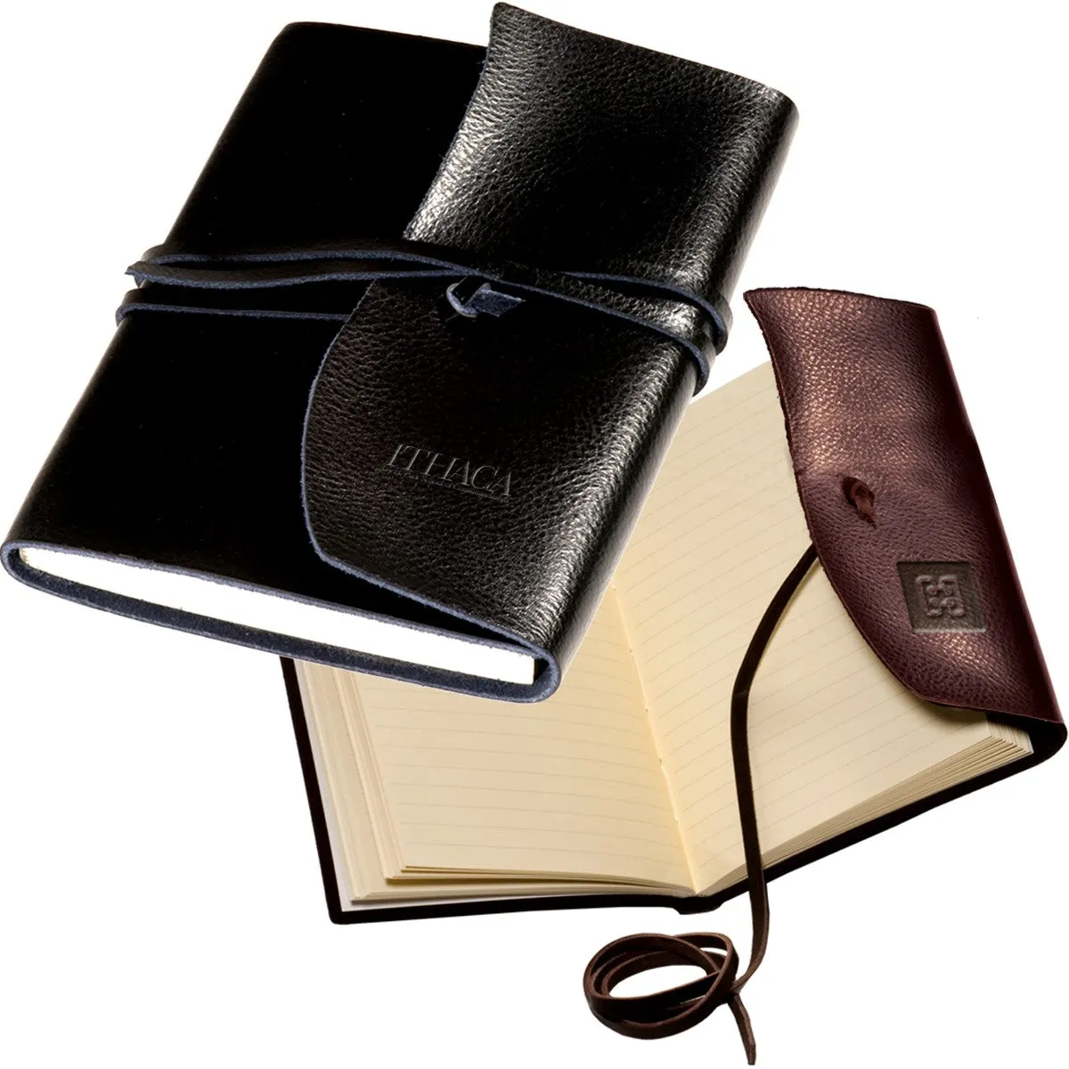 Leather Wrapped Journal - Your DBA Logo