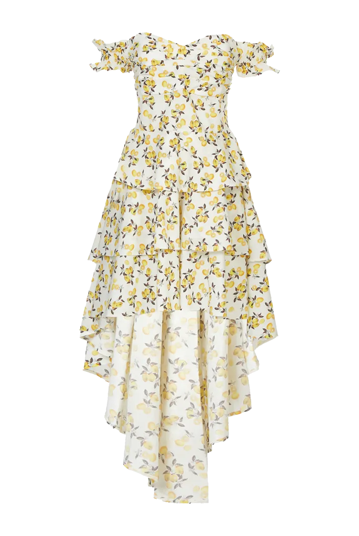 Limoncello Ruffled Dress