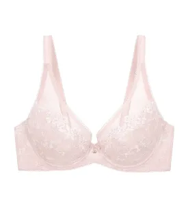 MALLOW EMBROIDERY WIRED PADDED BRA