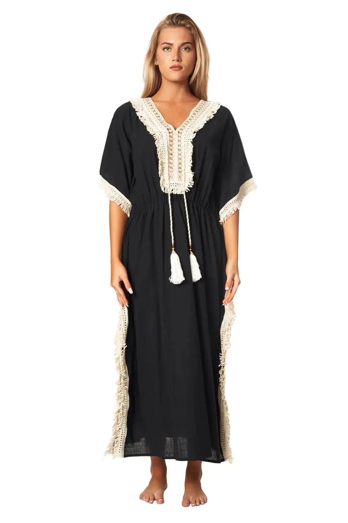 Megan Coverup Maxi Caftan Dress