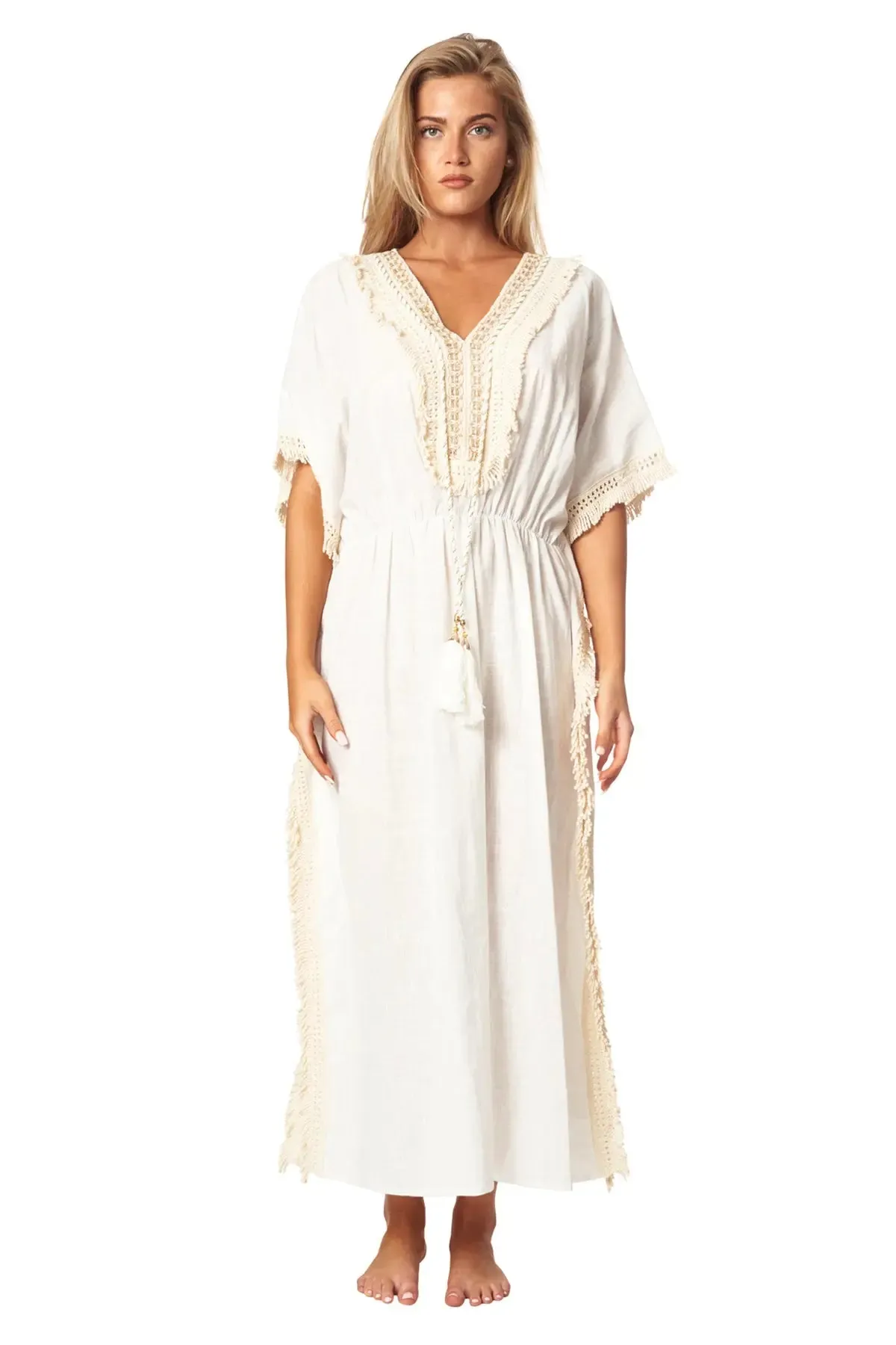 Megan Coverup Maxi Caftan Dress