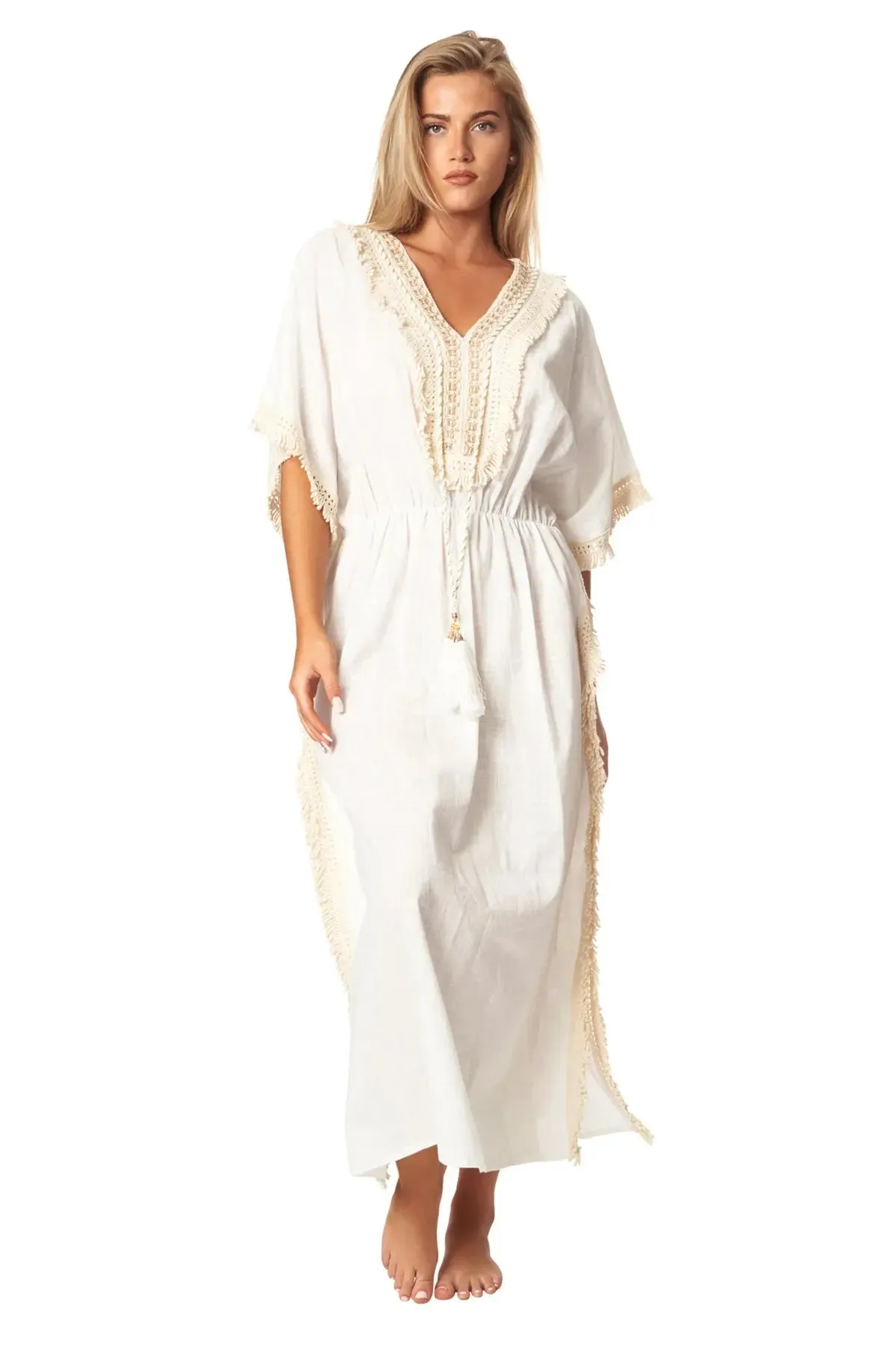 Megan Coverup Maxi Caftan Dress