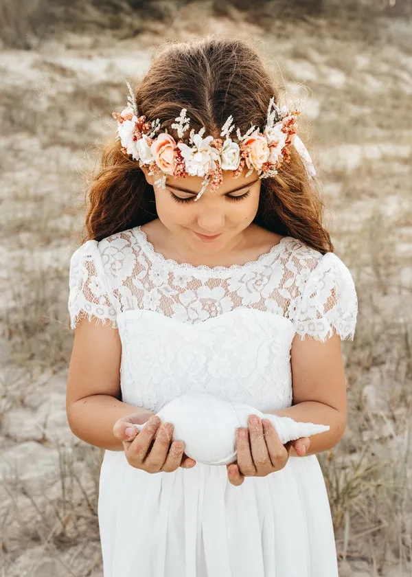 Nora Girls Flower Crown