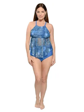 Racer back tankini