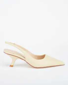 Sandra Heel Off White