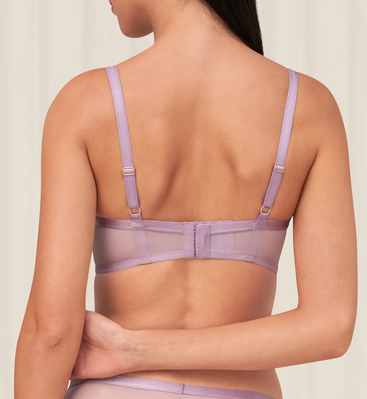 SATEEN WIRED PADDED BRA