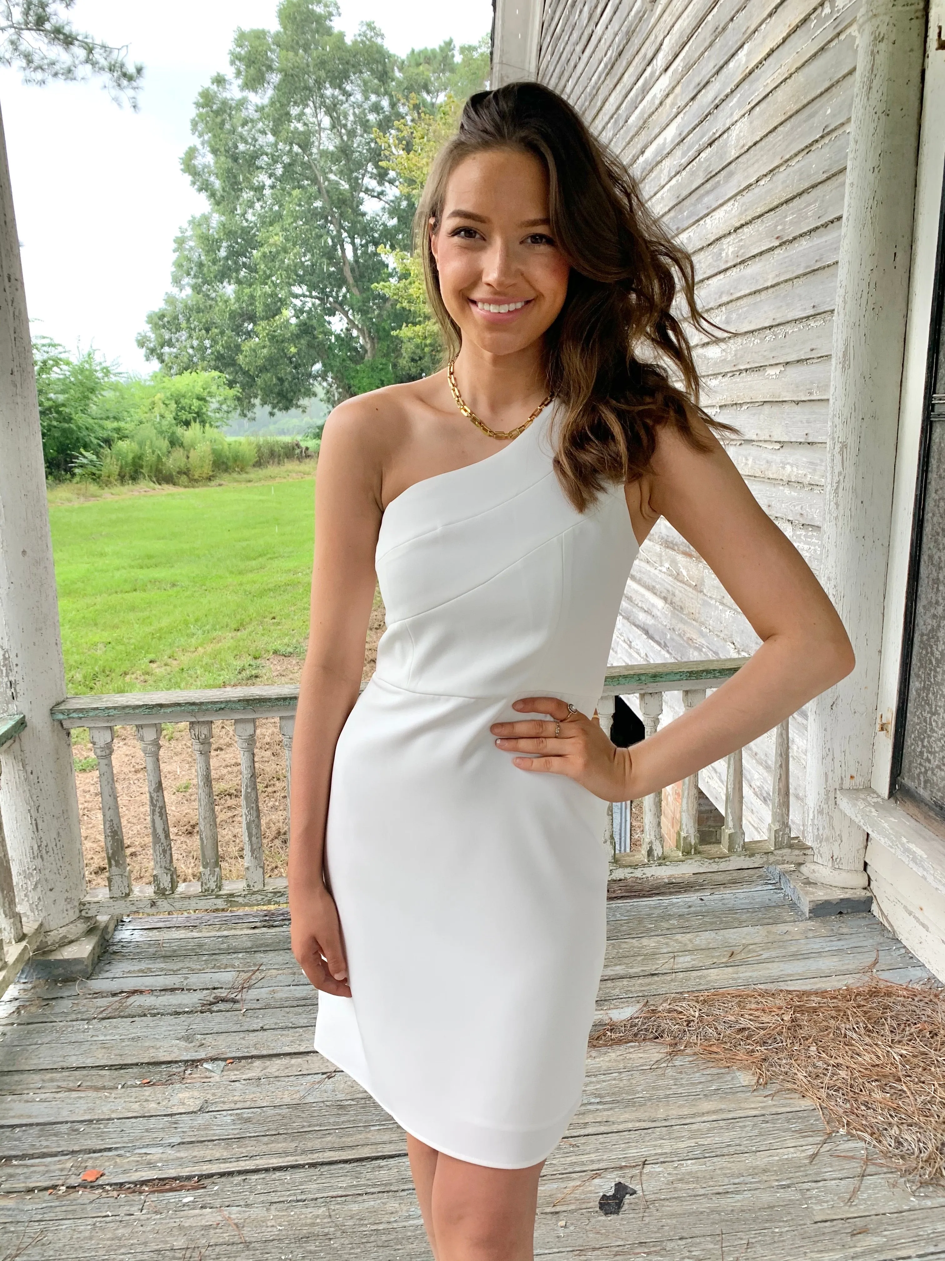 Simply Jane Classic White Dress